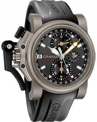 Fake Graham Chronofighter Oversize 2OVKT.T01A Titanium Airwing Gun Metal watch